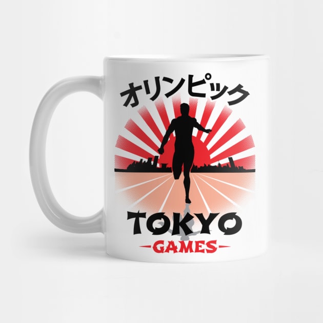 Runner Tokyo Olympics Track N Field Athlete by atomguy